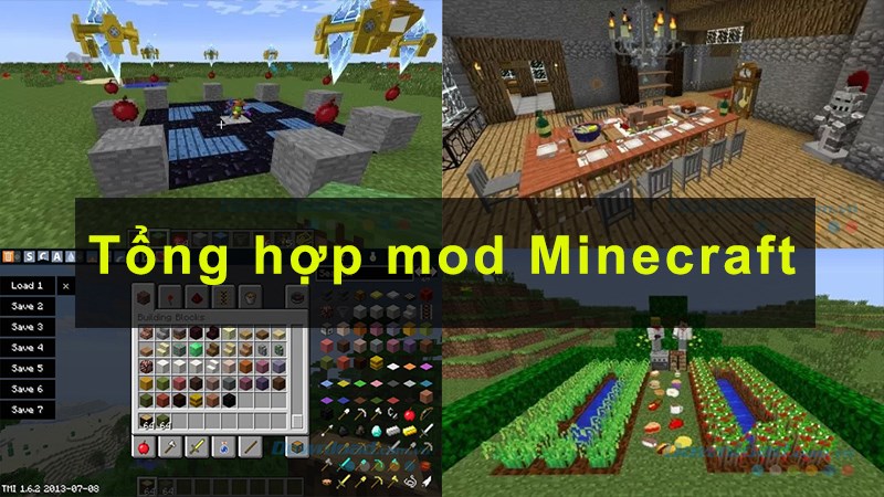 Minecraft mod - Tựa game sinh tồn thế giới lập phương - Ảnh 1