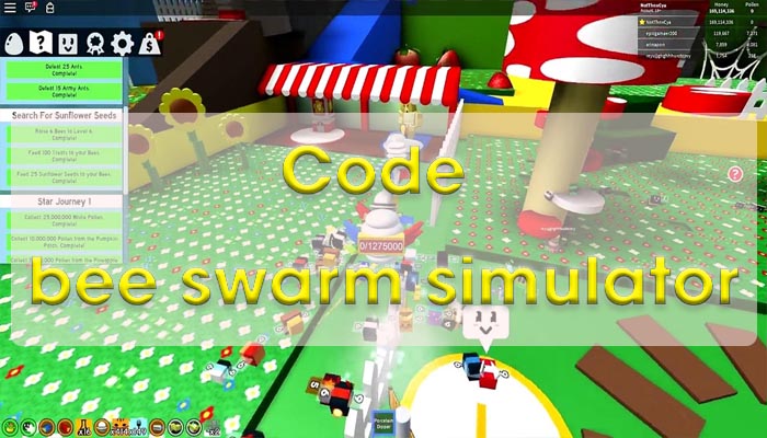 Code bee swarm simulator - Cách nhập code hiệu quả 100% - Ảnh 1